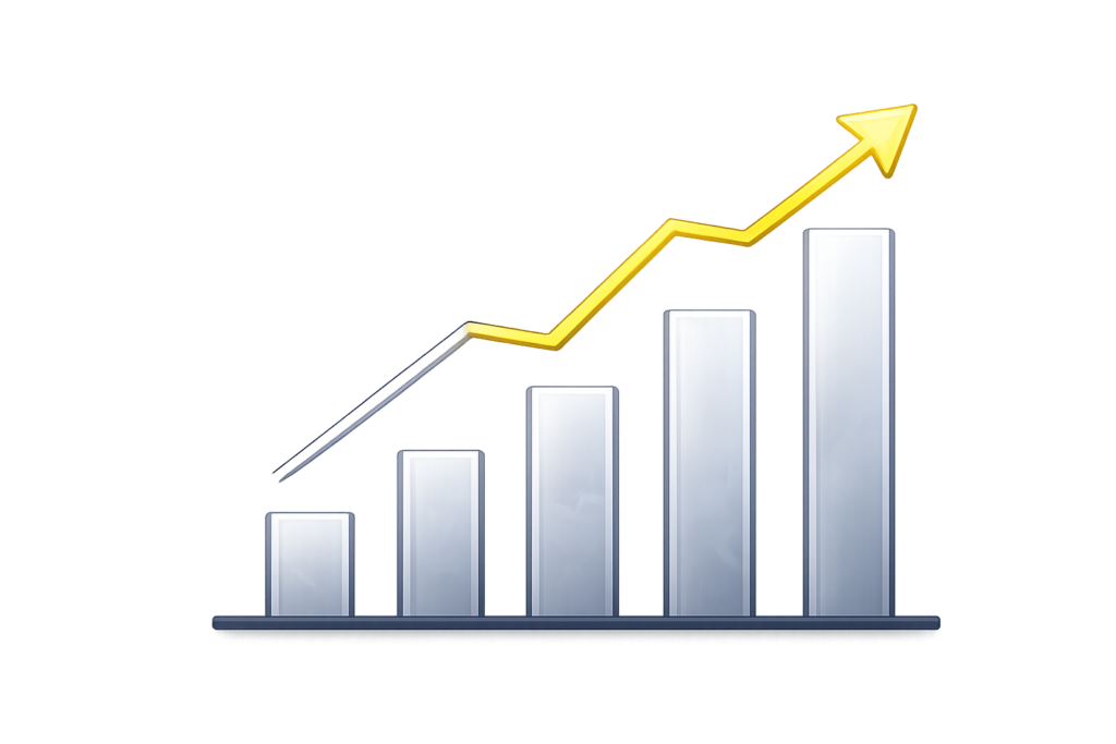 Progress vertical bars